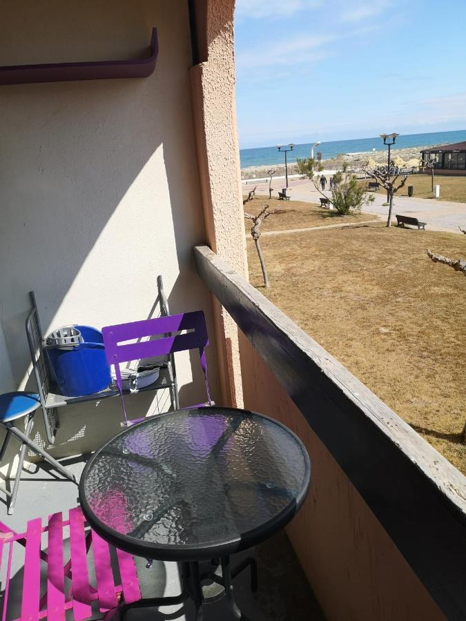 T2, Vue Sur Mer, Terrasse, Parking Prive Le Barcarès Екстериор снимка